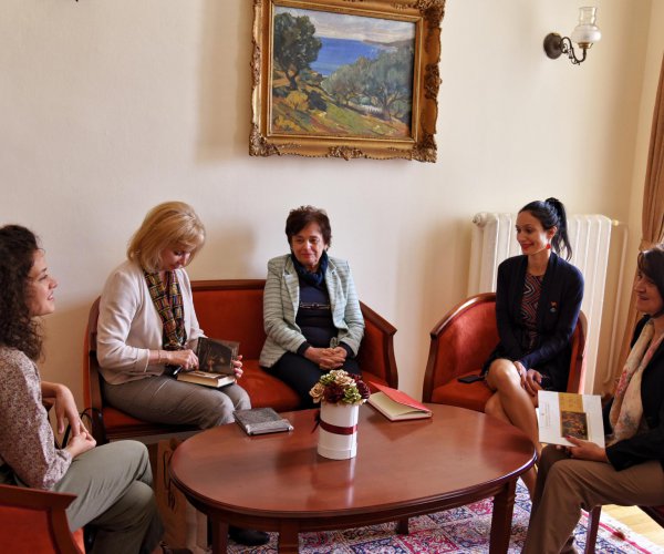 DIREKTORICA NACIONALNE BIBLIOTEKE BUGARSKE U RADNOJ POSJETI NBCG