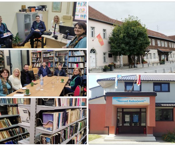 POSJETE BIBLIOTEKAMA ČLANICAMA SISTEMA COBISS.CG U KOLAŠINU, MOJKOVCU I TIVTU