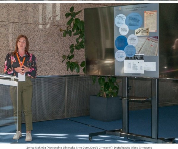 PREDSTAVNICA NBCG UČESTVOVALA NA DVANAESTOM FESTIVALU HRVATSKIH DIGITALIZACIJSKIH PROJEKATA U ZAGREBU